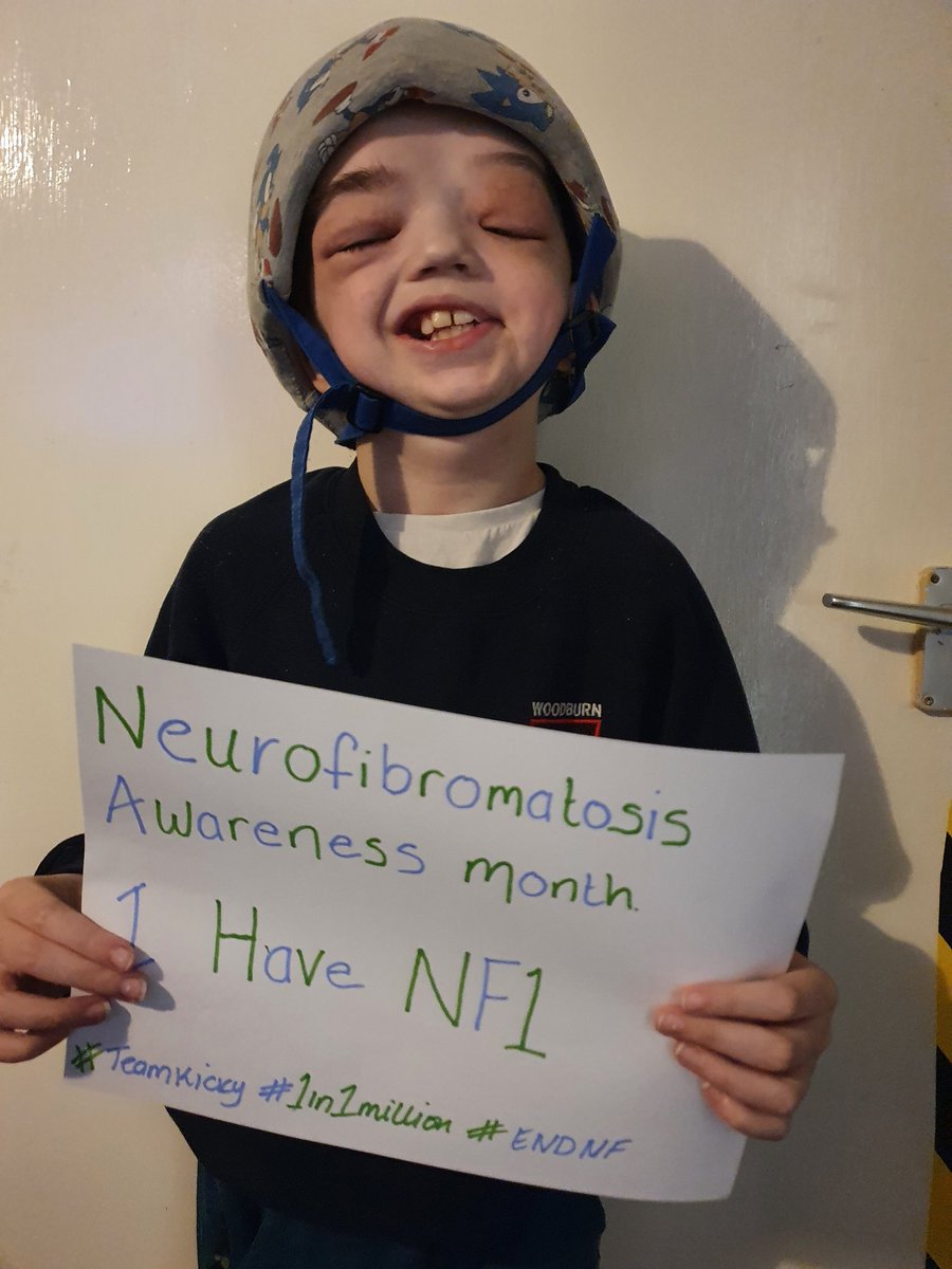 Jodiadamson2's tweet photo. Neurofibromatosis Awareness Day
@ChildhoodTT
#Teamkicky #1in1million https://t.co/8yfPKv5Xni