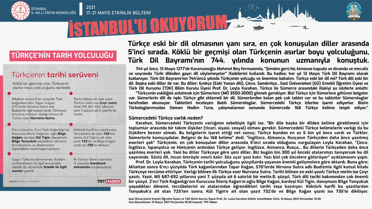 istmemkultur's tweet photo. Gündeme dair en güncel kültür, sanat, edebiyat içerikleri İstanbul'u Okuyorum çevrim içi bültende bu hafta da sizlerle.. Galerinize kaydetmeyi unutmayınız! @memleventyazici @OzilLevent @istanbulilmem @tcmeb https://t.co/x1SfjsASKZ