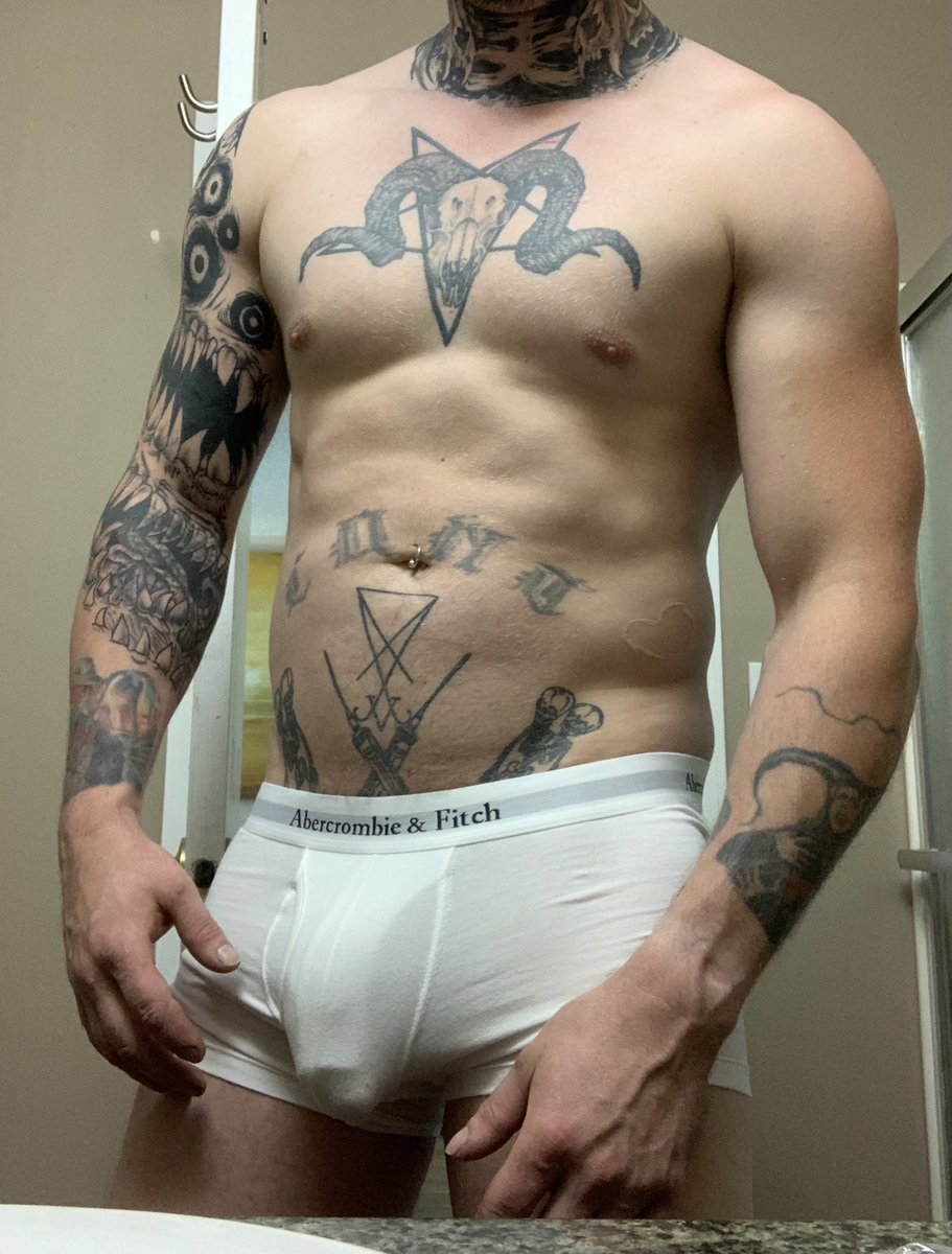 SydSatanic's tweet photo. Client bought me some new underwear. Time to get them sweaty and send them back. 😈 #jockunderwear #sweatybreifs #ballsweat #manmusk https://t.co/4UwN4330V2