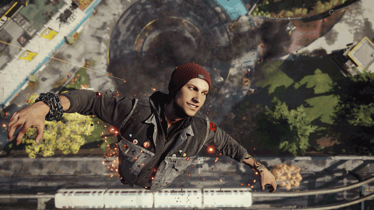 PlayStation_jp's tweet photo. 本日でPS4®『inFAMOUS Second Son』が国内発売7周年!
『Ghost of Tsushima』を手掛けた開発スタジオ @SuckerPunchProd が贈る、スーパーパワーを手にした若者デルシンの戦いを描いた1本。
正義か悪か…皆さんはどちらのスタイルでプレイしましたか?
#infamoussecondsun https://t.co/LtDYnLuWIK