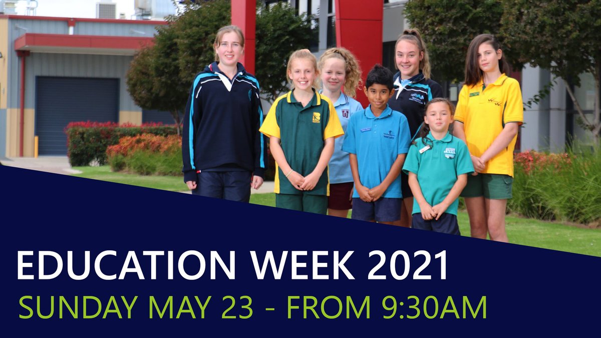 Join our principals for a live panel Q&amp;A at The Cube in person or online and then take a tour of our schools to explore the pre-school to 12 journey that your child will take in Wodonga's Government Schools on Sunday May 23rd from 9:30am - Book now: bit.ly/3tUS1ae