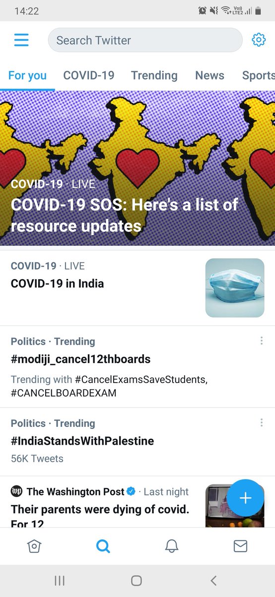 gauba_kashish's tweet photo. We are trending! Let's come together and raise our voice against this pressure. Students are already under stress don't demotivate them more. A lot of us have people who are infected in our family we are already stressed about that don't make it worse.🙏
#modiji_cancel12thboards https://t.co/mlw2nyYpLs