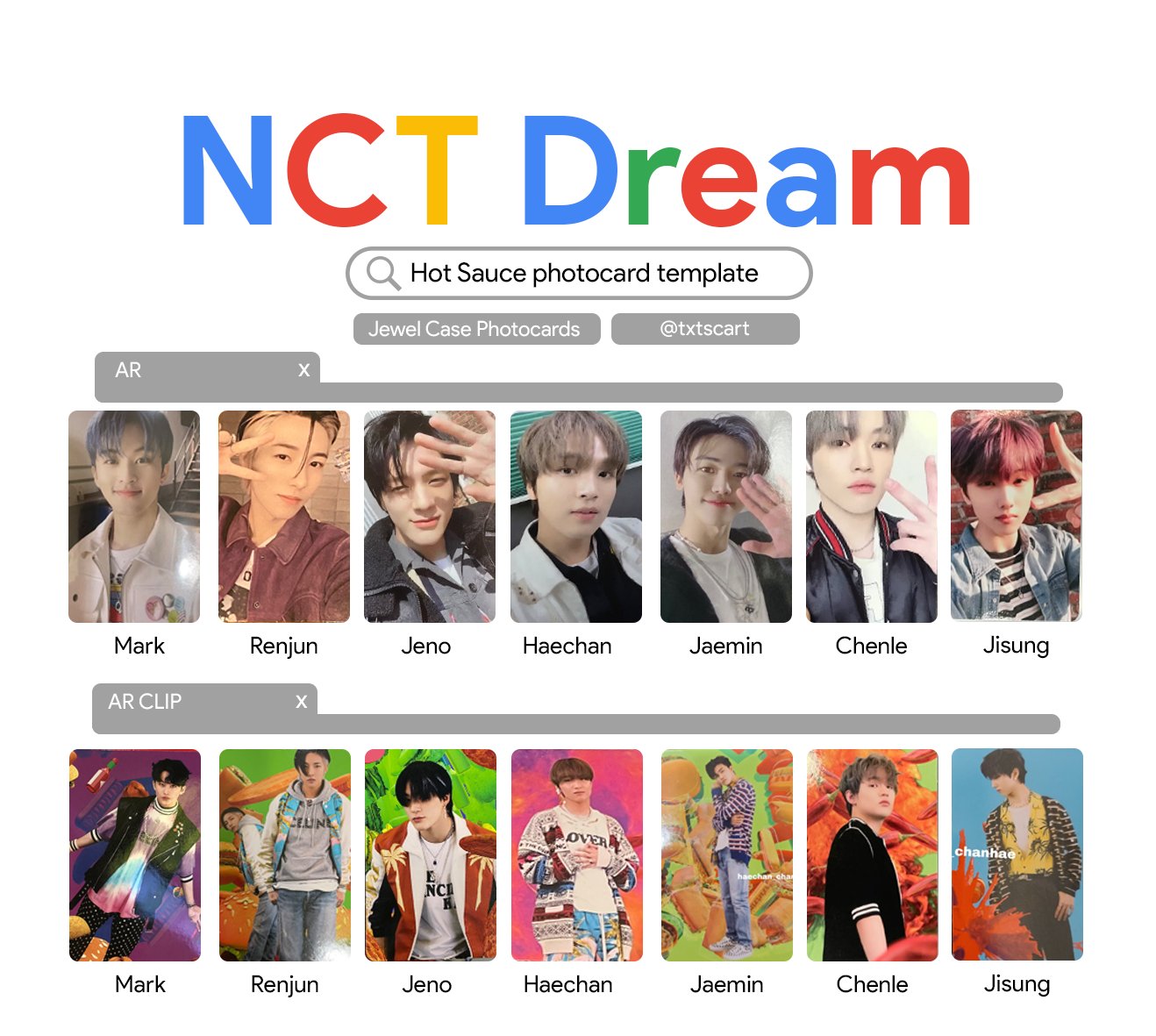 nct ジェノ nct dream hot sauce バインダー トレカ NCT ジェノ トレカ 味(Hot Sauce) cafe 7 DREAM Ver. アルバム