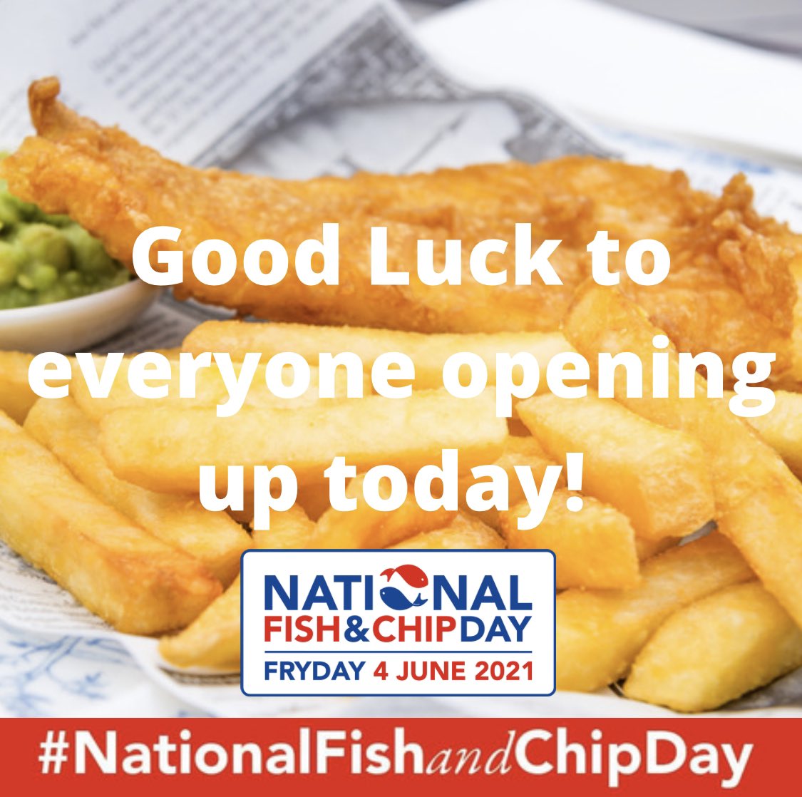 neoda_oils's tweet image. Very best of luck to everyone who is opening up today! You are amazing. #fishandchips #nationalfishandchipday