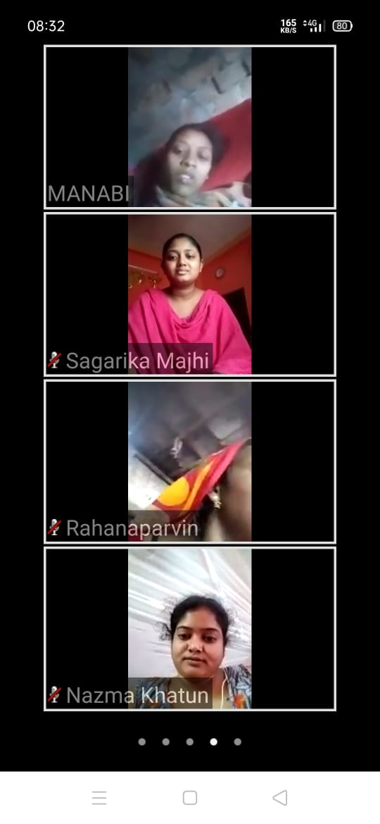KEYA_hasnabad's tweet photo. কোভিড পরিস্থিতির মধ্যে থেকেও সারভাইবারস্ লিডাররা  সামাজিক ভাবে কমিউনিটির মানুষদের সচেতন করার জন্য zoom এর মাধ্যমে নিজেদের কাজের প্লানিং মিটিং করছে।
#survivorshipleadersrship #Communitysensitization @PATnorth24pgs @IndiaSanjog @kamonohashiprj @Tafteesh_IND @ILFAT_India https://t.co/6aWFJsLu80