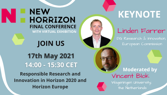 RRI_eu's tweet photo. 📢They day D is finally here❗️Join the online🆓#NewHoRRIzon final conference &amp; debate implementing #RRI in Europe‼️
Don't miss out today's
📅OPENING at 10am CET
📅keynote Linden Farrer #H2020 moderated by V. Blok at 14h CET
https://t.co/qZk8MBRl6e https://t.co/a8Ye55wqk6