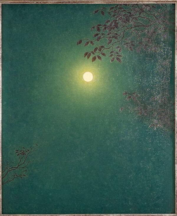 olgatuleninova's tweet image. By Japanese artist Yajuro Takashima: The Moon, 1963