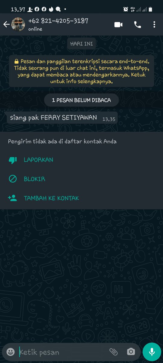 Adelvho's tweet photo. @kredivo woyy kredivo. Apa2an ini. W ga pernah punya akun kredivo. Tiba2 di wa dan di sms di tagih atas nama ferry setiawan pula. Jelas2 nama w bukan itu. Meresahkannnn. https://t.co/ek1Q5QYDhN