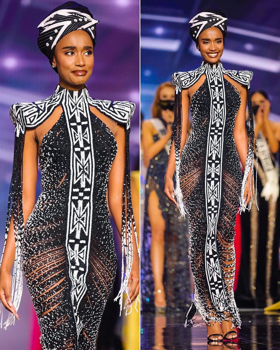 We’re loving <a href="/zozitunzi/">Zozibini Tunzi</a>’s final look 😍 our forever #MissUniverse ❤️🇿🇦