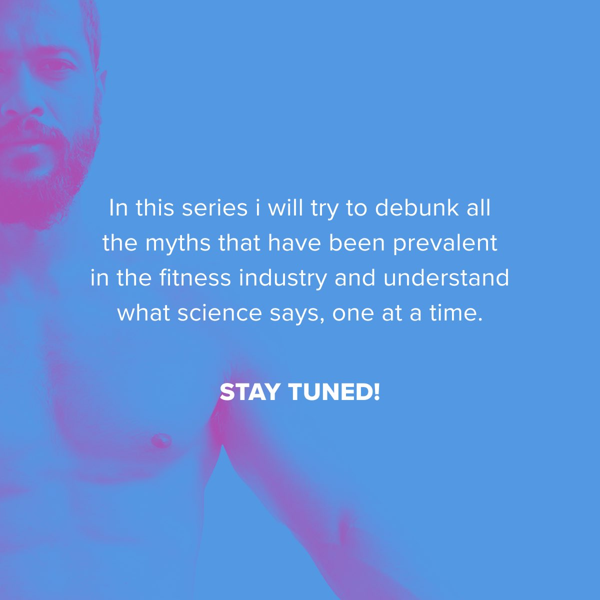 kalloldeb88's tweet photo. Too many fitness myths around. Let’s bust them, one at a time. ;) https://t.co/Al1rFDuofc