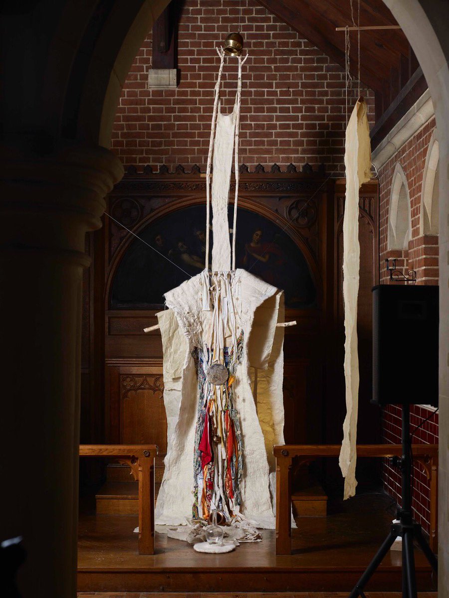 Commissioned by Art and Christianity, #CalltoHolyGround is made in collaboration with women elders from the communities of St Andrew’s Church and Shri Nathji Sanatan Hindu temple in #Leytonstone in north-east #London. 
artandchristianity.org/fourthland