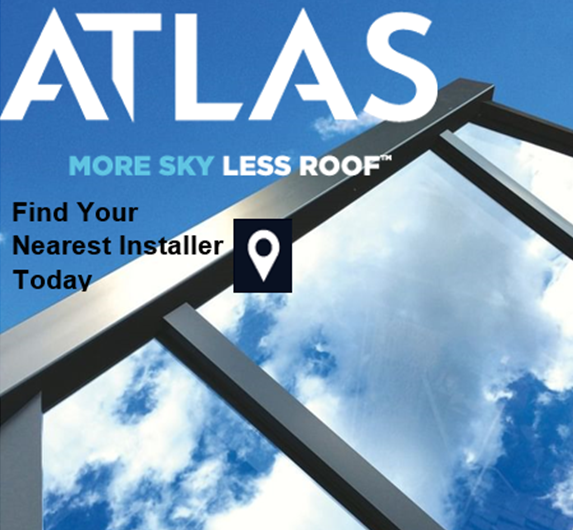 We work with a network of the UK's best tradesman to make sure you get the best Atlas glazed roofs installed to the highest standard in your home. Find your nearest installer by following the link atlasroofsolutions.co.uk/directory/
 #MoreSkyLessRoof