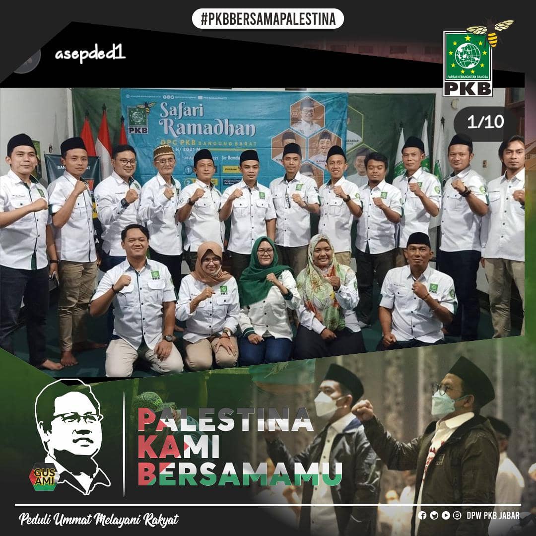 #pkbbersamapalestina
Seruan aksi kami atas Palestina tak pernah serak hingga bisu oleh rasa takut terhadap negara adikuasa.
Sekalipun dengan pena patah, kata-kata kami tetap sama, kemerdekaan bagi Palestina
<a href="/cakimiNOW/">A Muhaimin Iskandar</a> <a href="/EmHasanuddin/">M Hasanuddin Wahid</a> <a href="/DPP_PKB/">DPP PKB</a> <a href="/SyaifulHooda/">Syaiful Huda</a> <a href="/jamaludin190680/">Acep Jamaludin</a>