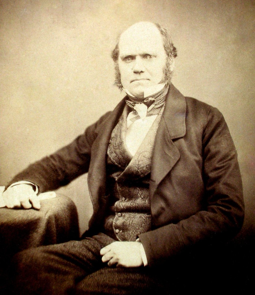 FossilHistory's tweet photo. "If I really have as bad an expression as this photograph gives me, how I can have one single friend is surprising." #DarwinOnThisDay 27.5.1855 (will never stop laughing at this) https://t.co/XODtqeiYVd