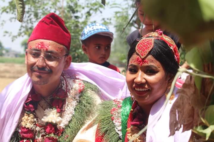 ma64498's tweet photo. अरे मै तो दुल्हा बन् गया l https://t.co/hGr0gv6qpB