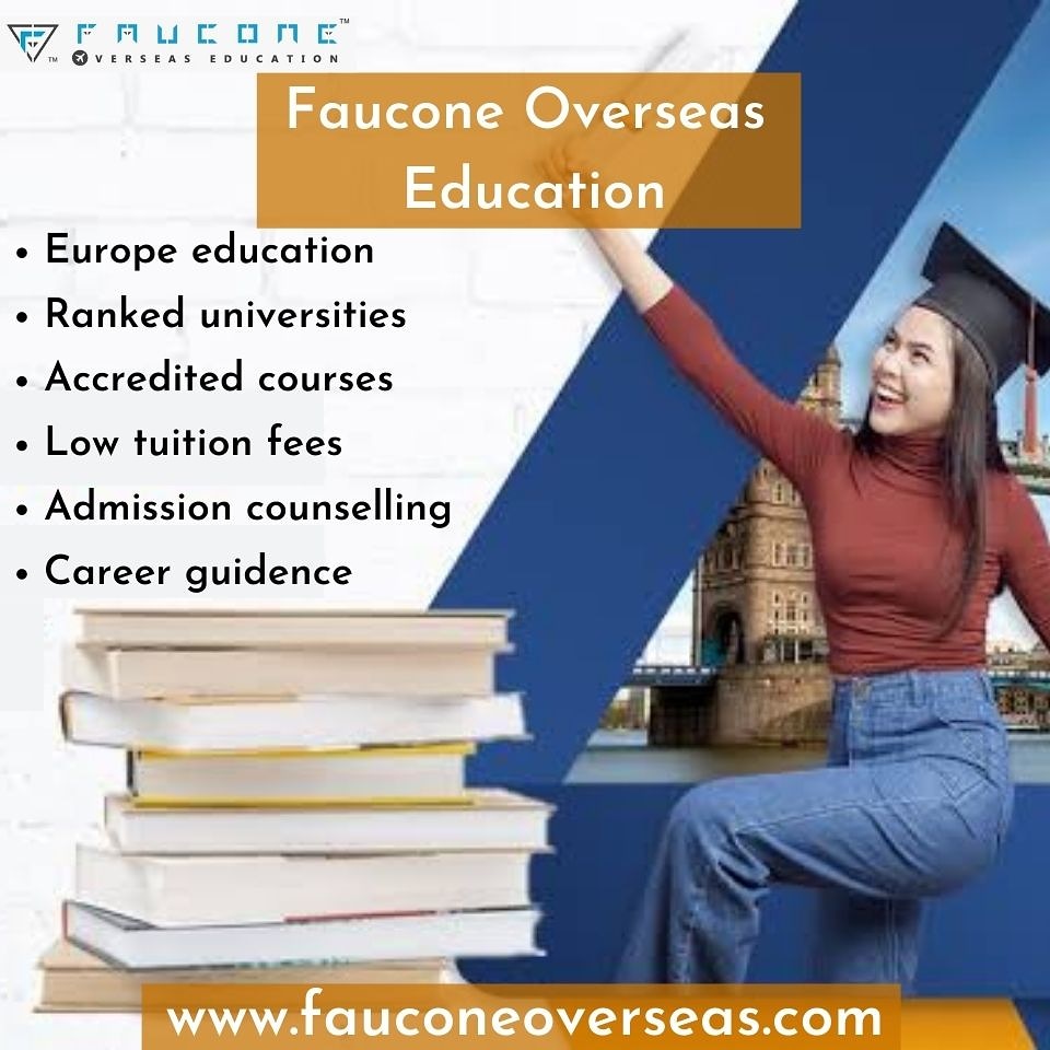 Study in. Europe.This is  one of the preferred countries ,especially among the Indian students .Get experts advice ,providing you with high success .

Contact number: 9150001107

#fauconeoverseas #students #education 
#abroadeducation #studentsvisa #accreditedcourses