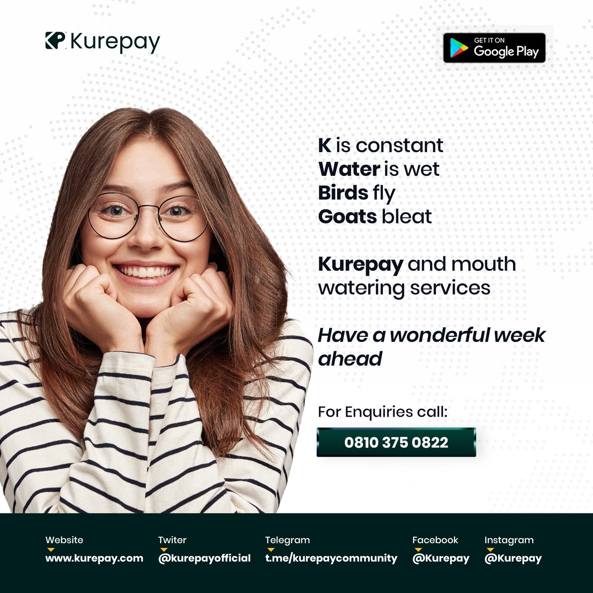 Good morning!! ☕️  #kurepay #mondaythoughts