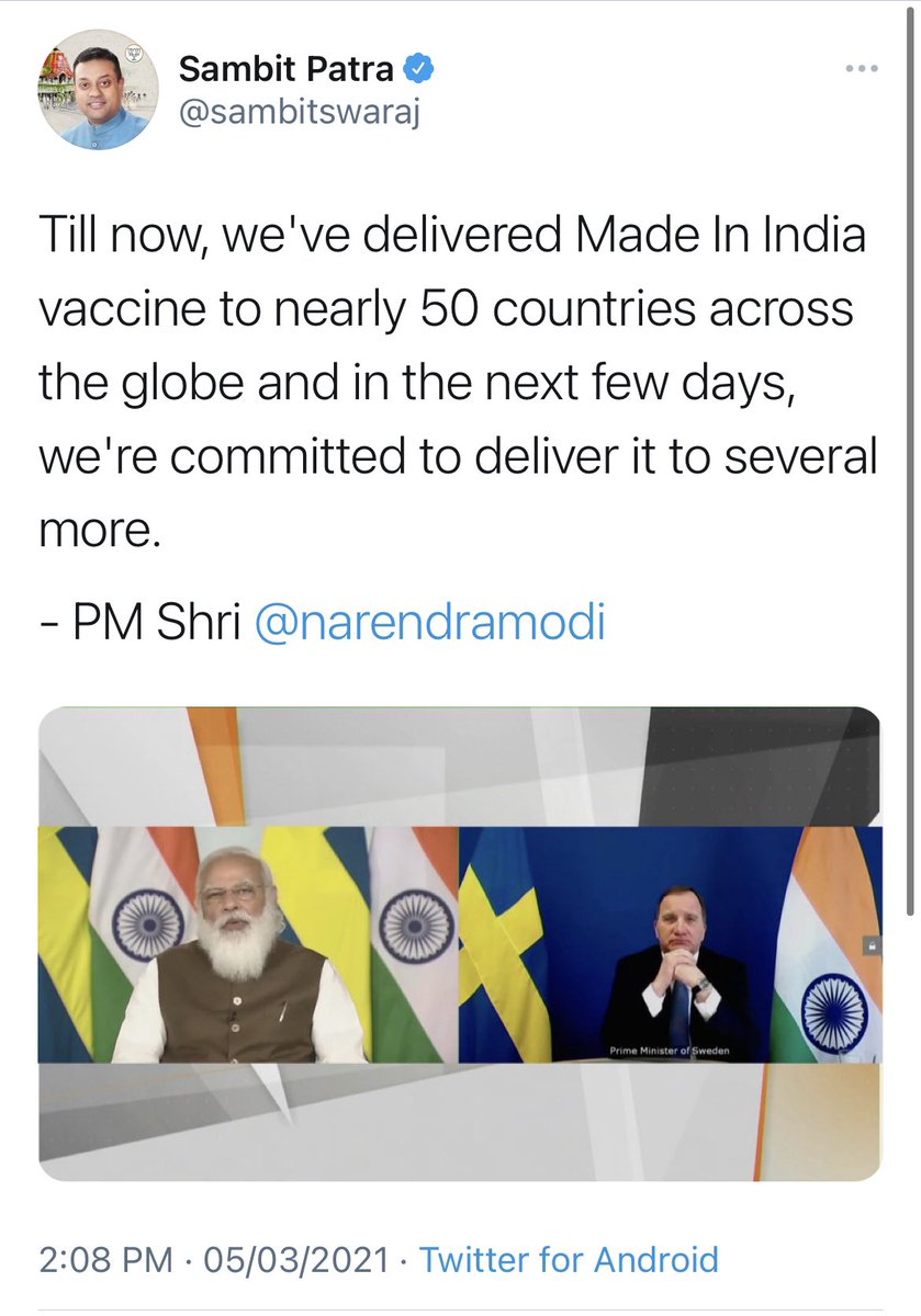 samjawed65's tweet photo. Sambit Patra v/s Sambit Patra https://t.co/axvWdGQv2T