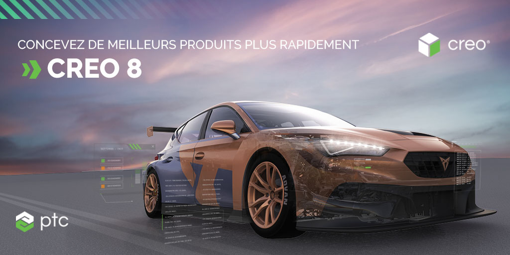 [ Webinaire ] Demain à 11h, on parle #design, #CAO3D, #simulation, #conceptiongénérative, #fabricationadditive et soustractive avec notre expert Thierry SIMON - Toutes les dernières fonctionnalités #Creo8, c'est par ici &gt;&gt; ptc.co/5TTO50EJXrc  #PTCFrance