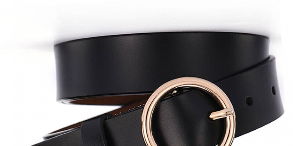 #getoutside #wilderness Simple Style Cowskin Belt for Women sweetbygirls.com/simple-style-c…