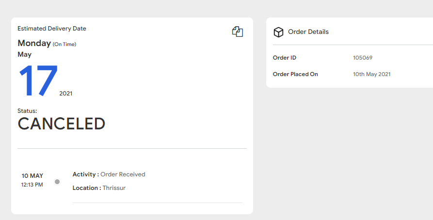CAshidhints's tweet photo. @drtrustisin finally this stands cancelled after following up number of times .. now, for refund ,.. hope that's processed without delays.. https://t.co/2bPTjXsefx