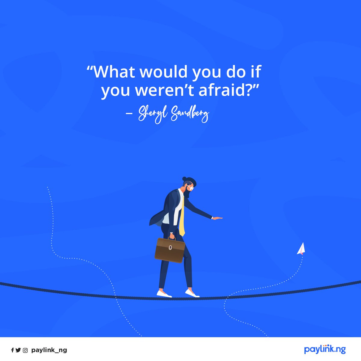 Paylink_Ng's tweet image. Don't let fear get the best of you. Tell us that one thing fear has stopped you from achieving🤔 

#MondayMotivation #PaylinkNg