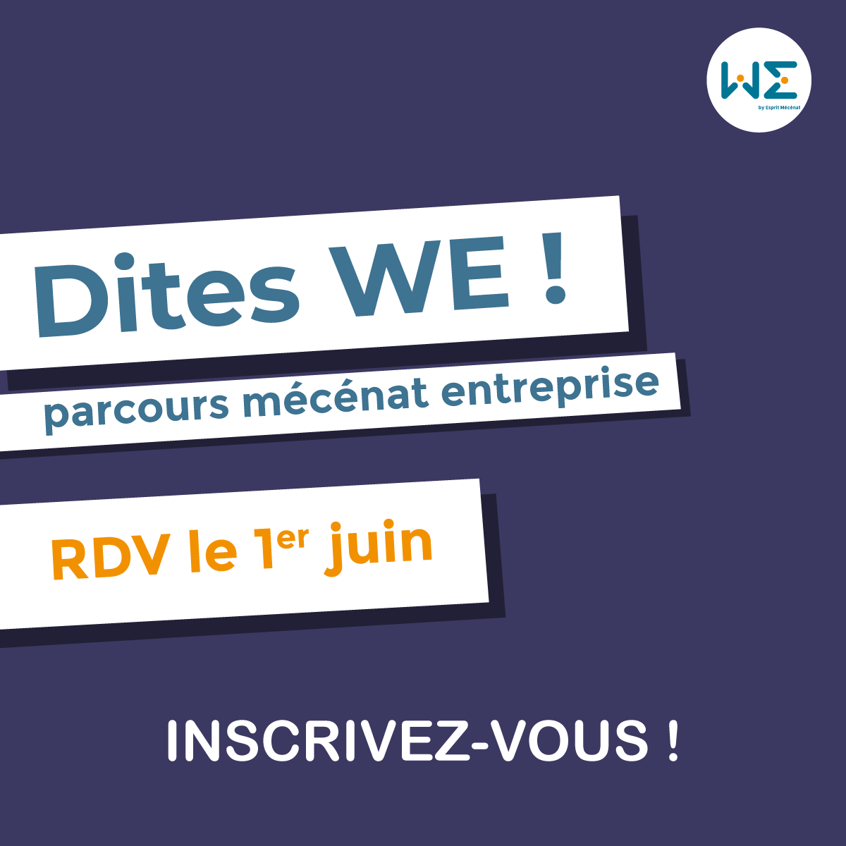 Esprit_Mecenat's tweet photo. 🔹 Vous êtes 1 TPE ou 1 PME ?
🔹 Vous souhaitez vous lancer dans le mécénat ?
👉 Inscrivez-vous : https://t.co/NaLOqICNaE

#mecenat #EspritMécénat #diteswe #WeByEspritMécénat #TPE #PME #engagement #entreprisesolidaire #entrepriseàmission #RSE #ESS https://t.co/DTYuQfqhml