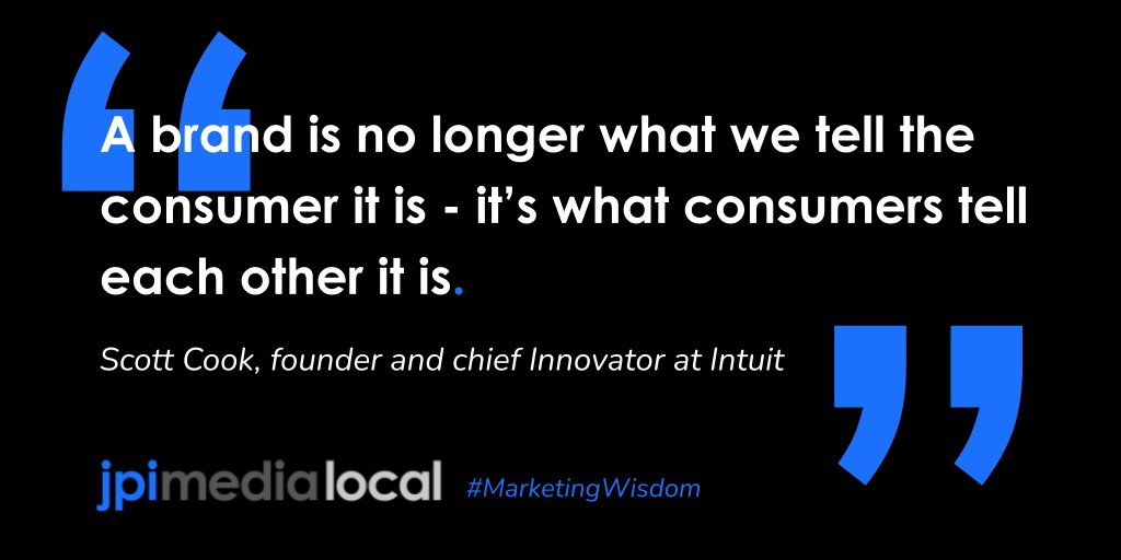 jpimedialocal's tweet photo. #MarketingWisdom from Scott Cook | https://t.co/SqRBx65SqJ https://t.co/9o3QxY7YtY