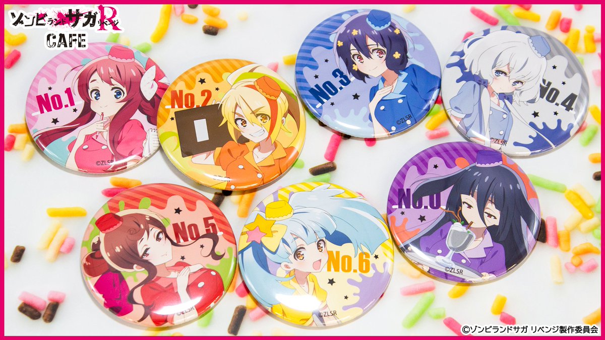 ゾンビランドサガ リベンジ POP UP SHOP アクリルスタンド 7種セット ゾンビランドサガ リベンジ POP UP SHOP アクリルスタンド 7種