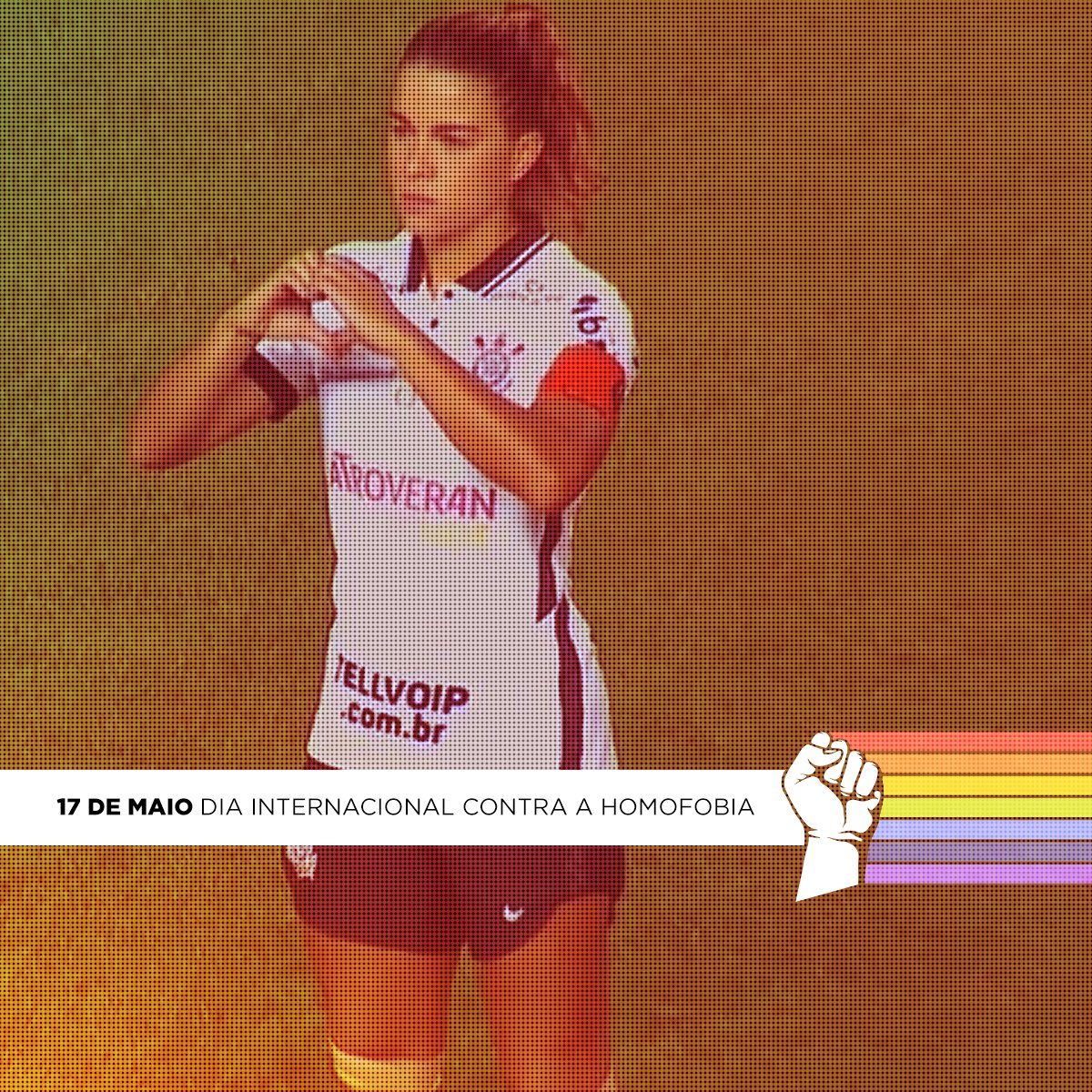 17 de maio é o Dia Internacional da Luta contra a Homofobia. Pela igualdade, sempre.