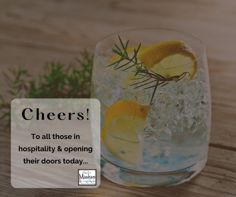 A big day today for all those restaurants, bars, pubs, hotels and venues; who can finally welcome guests back inside 🙌🏼🍸

Wishing you all the best ✨

We are excited to be able to open our #GinExperience doors again too!

Let the good times begin! 🍸💫
#HospitalityReopening #gin