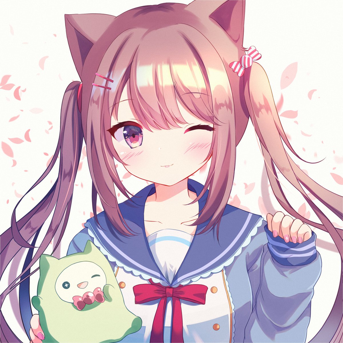 出来たのがこれ 特に萌え絵系のイラストは最後の淡いグラデが効く うみうしのイラスト 出来たのがこれ 特に萌え絵系のイラストは最後の淡いグラデが効く うみうしのイラスト