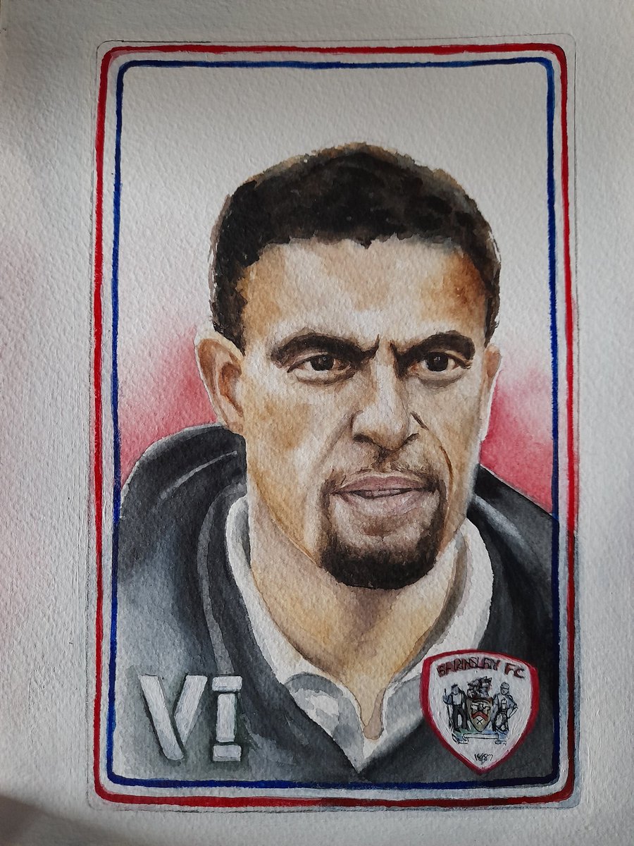 joolear's tweet image. #Tschutti Heftli #barnsleyfc #playoffs #efl @BarnsleyFC @Valerienismael1 The story is not yet finished. My painting is almost finished