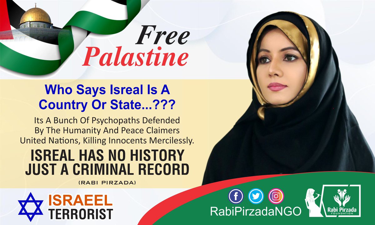 Rabipirzada's tweet photo. ہمیں کچھ دنوں سے ای میل آرہی ہیں کہ اسرائیل کے خلاف بات مت کریں، ہماری international exhibitions کینسل کر دیں گے، مگر میں رابی پیرزادہ، اپنے ہر ذاتی مفاد کو پیچھے چھوڑتے ہوئے آج کھل کہ کہتی ہوں میں اسرائیل کو نہیں مانتی، یہ کوئ ملک نہیں بس ایک دہشت گرد تنظیم ہے، جو کرنا ہے کرلو۔ https://t.co/OUhHK6Ck1g