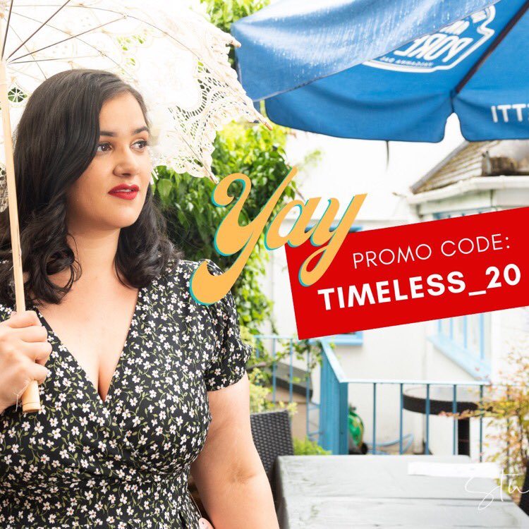We are so excited with the new collection from <a href="/timelesslon/">Timeless</a> We’re celebrating with a sale on our website! Don’t miss out! ❤️✨

#vintage #vintagefashion #teadress #dress #1950sfashion #1940sfashion #altfashion #onlineshopping #northampton #timelesslondon #sale #onlinesale