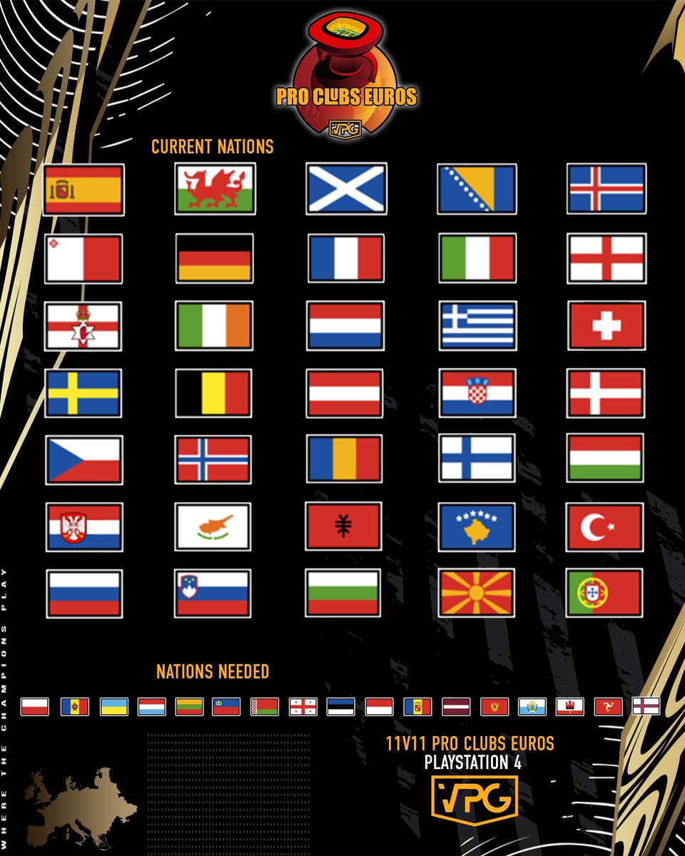 Virtual Pro Gaming (@officialvpg) on Twitter photo ๐| Pro Clubs Euros
Current Nations: ๐ช๐ธ ๐ด๓ ง๓ ข๓ ท๓ ฌ๓ ณ๓ ฟ ๐ด๓ ง๓ ข๓ ณ๓ ฃ๓ ด๓ ฟ ๐ง๐ฆ ๐ฎ๐ธ ๐ฒ๐น ๐ฉ๐ช ๐ซ๐ท ๐ฎ๐น ๐ด๓ ง๓ ข๓ ฅ๓ ฎ๓ ง๓ ฟ ๐ฏ๐ช ๐ฎ๐ช ๐ณ๐ฑ ๐ฌ๐ท ๐จ๐ญ ๐ธ๐ช ๐ง๐ช ๐ฆ๐น ๐ญ๐ท ๐ฉ๐ฐ ๐จ๐ฟ ๐ณ๐ด ๐ท๐ด ๐ซ๐ฎ ๐ญ๐บ ๐ท๐ธ ๐จ๐พ ๐ฆ๐ฑ ๐ฝ๐ฐ ๐น๐ท ๐ท๐บ ๐ธ๐ฎ ๐ง๐ฌ ๐ฒ๐ฐ ๐ต๐น
Looking for the following Nations:
๐ต๐ฑ ๐ฒ๐ฉ ๐บ๐ฆ ๐ฑ๐บ ๐ฑ๐น ๐ฑ๐ฎ ๐ง๐พ ๐ฌ๐ช ๐ช๐ช ๐ฒ๐จ ๐ฆ๐ฉ ๐ฑ๐ป ๐ฒ๐ช ๐ธ๐ฒ ๐ฌ๐ฎ ๐ฎ๐ฒ ๐ซ๐ด
๐ฐ| More Info: facebook.com/10005057040589โฆ ๐| Pro Clubs Euros
Current Nations: ๐ช๐ธ ๐ด๓ ง๓ ข๓ ท๓ ฌ๓ ณ๓ ฟ ๐ด๓ ง๓ ข๓ ณ๓ ฃ๓ ด๓ ฟ ๐ง๐ฆ ๐ฎ๐ธ ๐ฒ๐น ๐ฉ๐ช ๐ซ๐ท ๐ฎ๐น ๐ด๓ ง๓ ข๓ ฅ๓ ฎ๓ ง๓ ฟ ๐ฏ๐ช ๐ฎ๐ช ๐ณ๐ฑ ๐ฌ๐ท ๐จ๐ญ ๐ธ๐ช ๐ง๐ช ๐ฆ๐น ๐ญ๐ท ๐ฉ๐ฐ ๐จ๐ฟ ๐ณ๐ด ๐ท๐ด ๐ซ๐ฎ ๐ญ๐บ ๐ท๐ธ ๐จ๐พ ๐ฆ๐ฑ ๐ฝ๐ฐ ๐น๐ท ๐ท๐บ ๐ธ๐ฎ ๐ง๐ฌ ๐ฒ๐ฐ ๐ต๐น
Looking for the following Nations:
๐ต๐ฑ ๐ฒ๐ฉ ๐บ๐ฆ ๐ฑ๐บ ๐ฑ๐น ๐ฑ๐ฎ ๐ง๐พ ๐ฌ๐ช ๐ช๐ช ๐ฒ๐จ ๐ฆ๐ฉ ๐ฑ๐ป ๐ฒ๐ช ๐ธ๐ฒ ๐ฌ๐ฎ ๐ฎ๐ฒ ๐ซ๐ด
๐ฐ| More Info: facebook.com/10005057040589โฆ