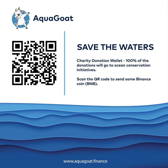L_DiCrypto's tweet image. When was the last time you could be #ecofriendly and good for our oceans by simply buying and holding a coin?🌊🐐#AquaGoatBSC @AquaBsc 🌊🐐

@elonmusk
@saveourseas
@savingoceans
#SaveTheOceans 
#BSC #BSCGem #BSCGems #ourplanet #crypto