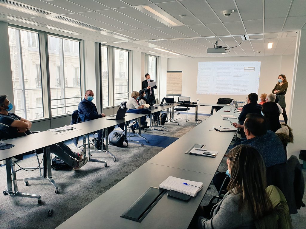 FFBGrandParis's tweet image. [#RENOVACTIF] 
La 3ème des 9 journées de formation à la #RénovationEnergétiqueGlobale portée par la @FFBGrandParis a pu se dérouler en présentiel ! 😷👌

L'occasion pour tous d'échanger sur les nouveaux défis de la rénovation !