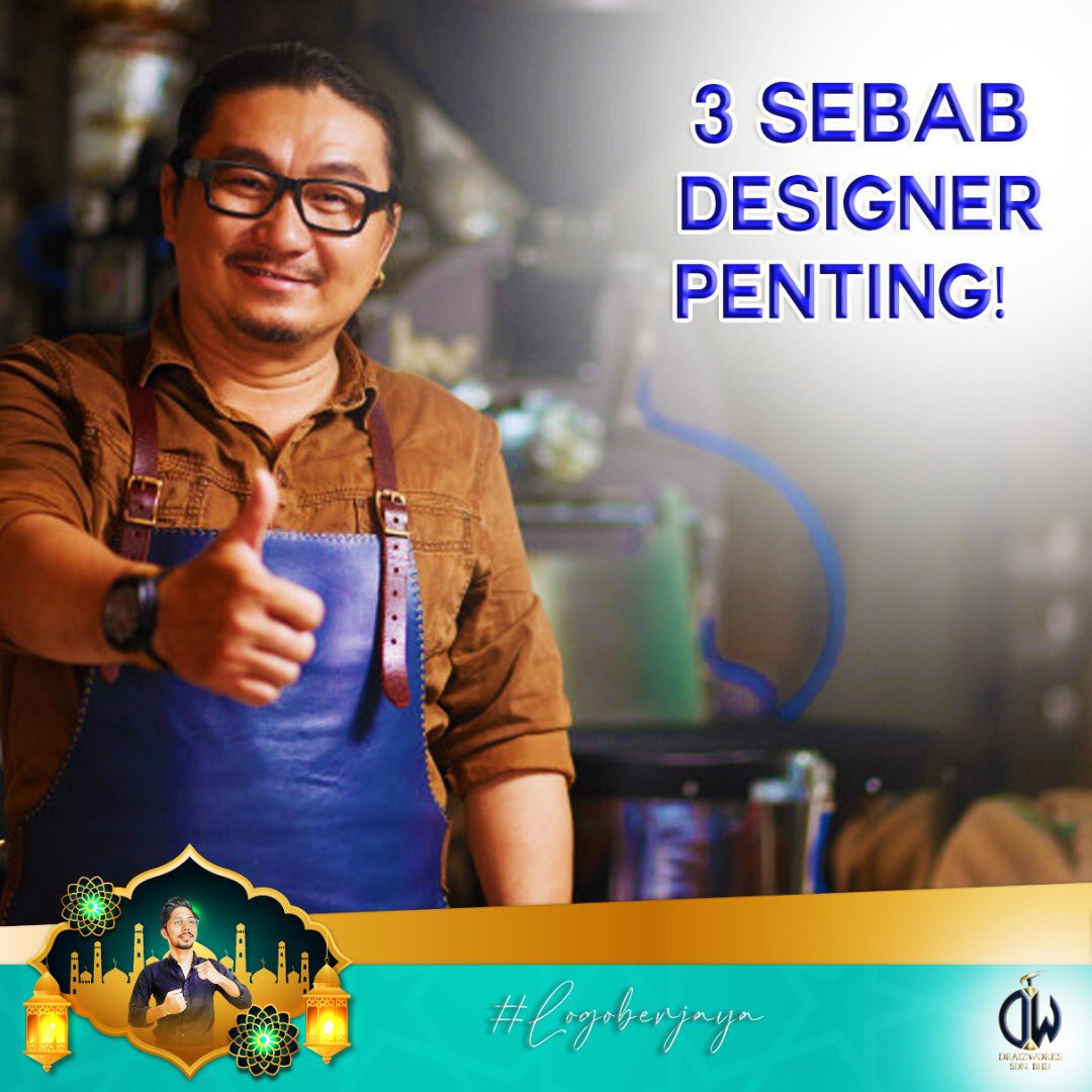 draizworks's tweet photo. [PENIAGA &amp; DESIGNER SALING MEMERLUKAN UNTUK KEMBANGKAN BISNES].
.
3 Sebab penting Designer:
🚦Designer Kreatif.
🚦Designer terlatih untuk Design.
🚦Jimatkan masa.
.

.
Jom like &amp; share post ni dengan rakan bisnes anda.
.
#tipsbusiness #berniaga #tipsusahawan #draizworks https://t.co/ao5WesEiSj