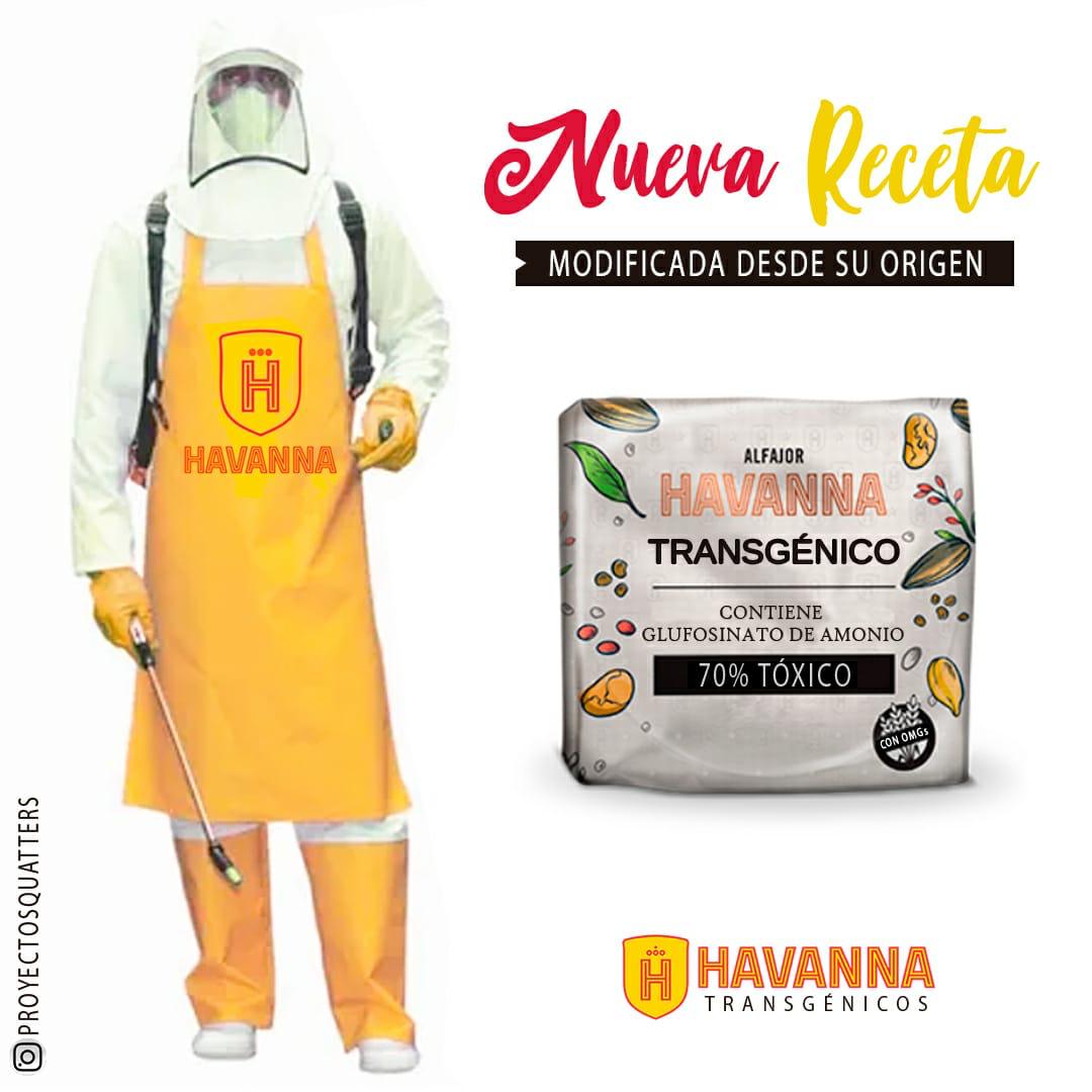 ¿Sabías que Havanna quiere hacer sus alfajores con trigo transgénico resistente al agrotóxico glufosinato de amonio?

Así no... #ChauHavanna