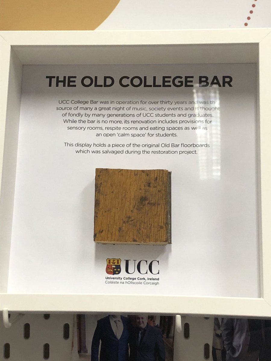 jpquinn78's tweet image. Very shortly we will be releasing limited edition frames of the .@UCC Old Bar floor. Extremely limited and a nice bit of history for .@UCCAlumDevel.