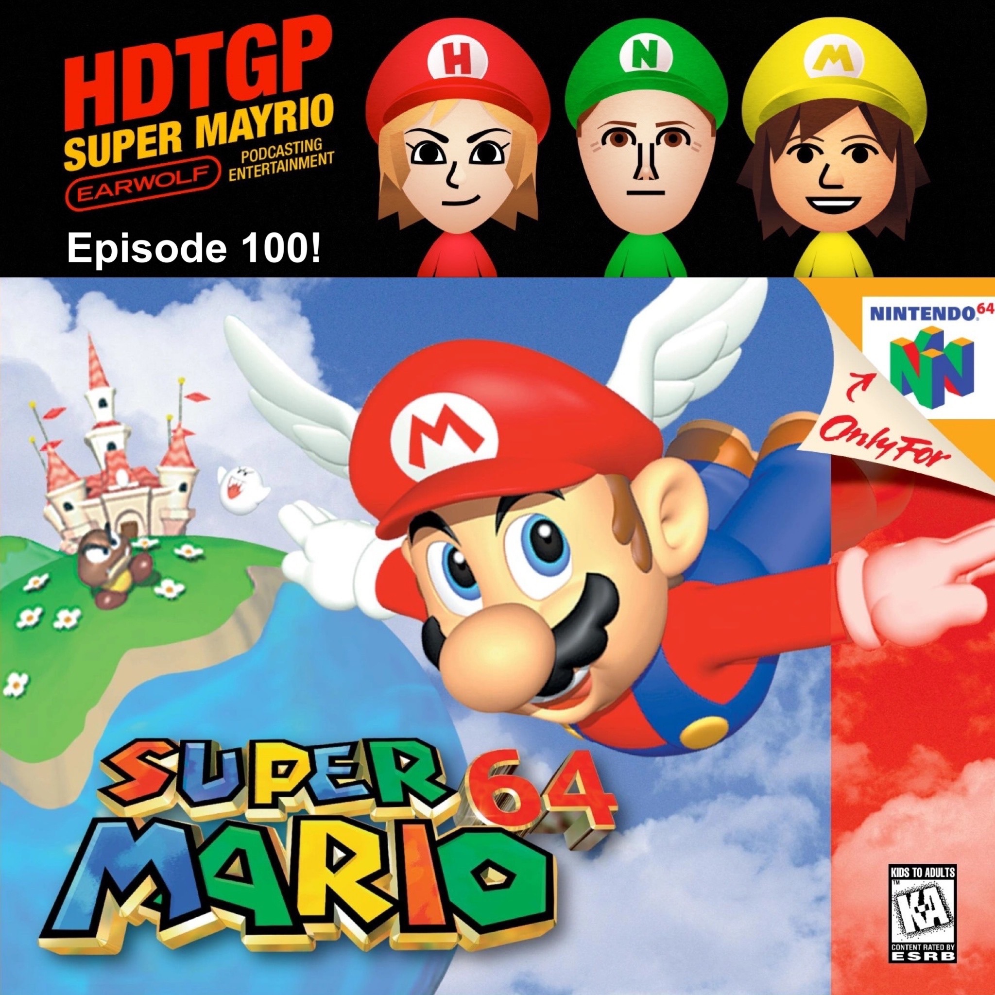 SUPER MARIO 64 (Nintendo 64) Ep.1