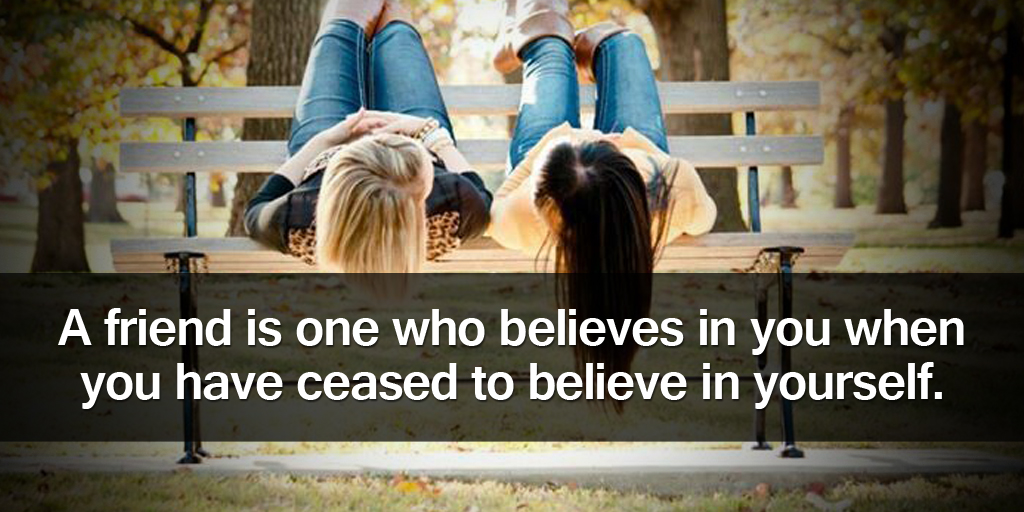 TreadmillBooks's tweet photo. A friend is one who believes in you when you have ceased to believe in yourself. #amwriting #book  https://t.co/kc12fUsqd1 https://t.co/djygJPInT6