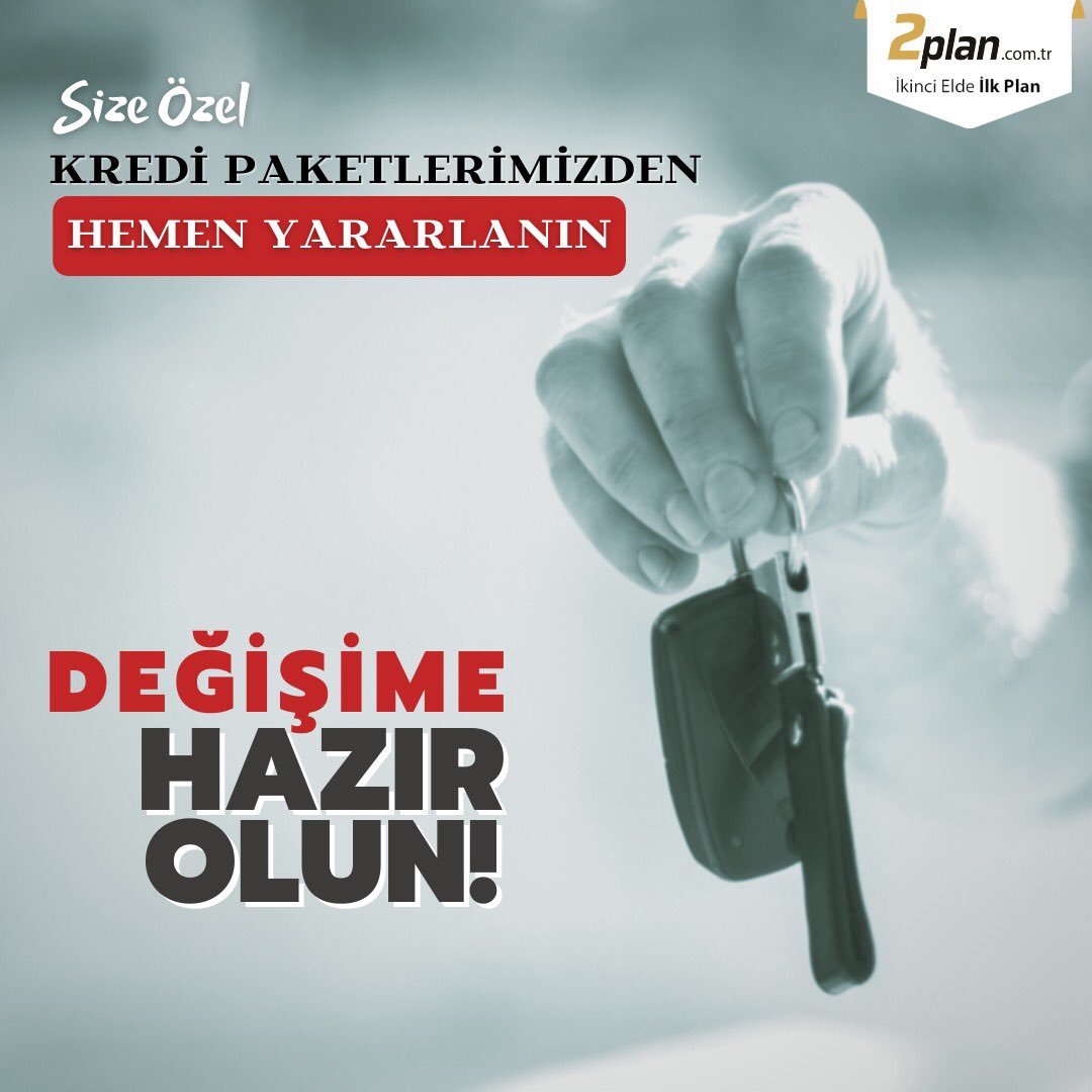 2plantr's tweet image. Değişime hazır olun! 
2plan.com.tr ve 2plan bayilerini ziyaret edin, size özel kredi paketlerimizden hemen yararlanın.
#2plancomtr #ikincieldeilkplan #ikinciel #araç #2plan #ikincielarac