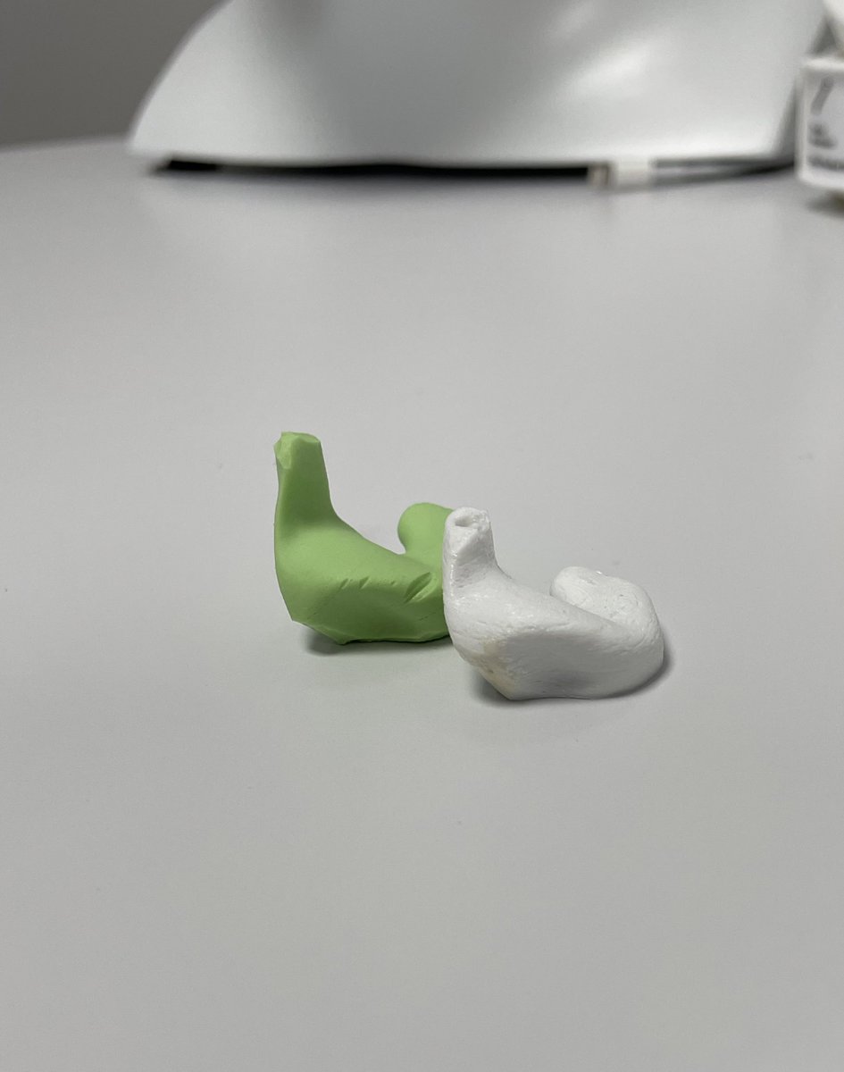 E4Rdesigns's tweet photo. Looking to go beyond best practice standards? I wrote a paper on a new, open source method for making same-day flexible ear molds, in clinic!  Same-day molds can provide great benefits to patients. Read more at https://t.co/o20G91bpZs https://t.co/1kRY7J5Auo