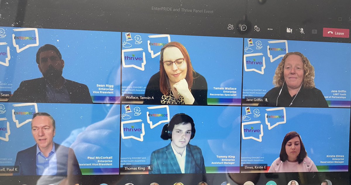 Great session today to celebrate #IDAHOBIT2021 - thank you to the <a href="/UKEnterprise/">EnterpriseUK</a> panel for their personal and educational stories <a href="/ERAC_Jobs/">Enterprise Mobility Careers UK</a>