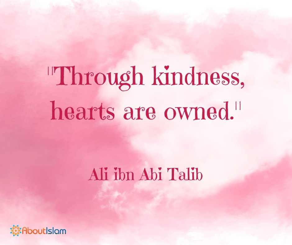 Be kind. 

#KindnessMatters  #IslamicQuotes  #kindness