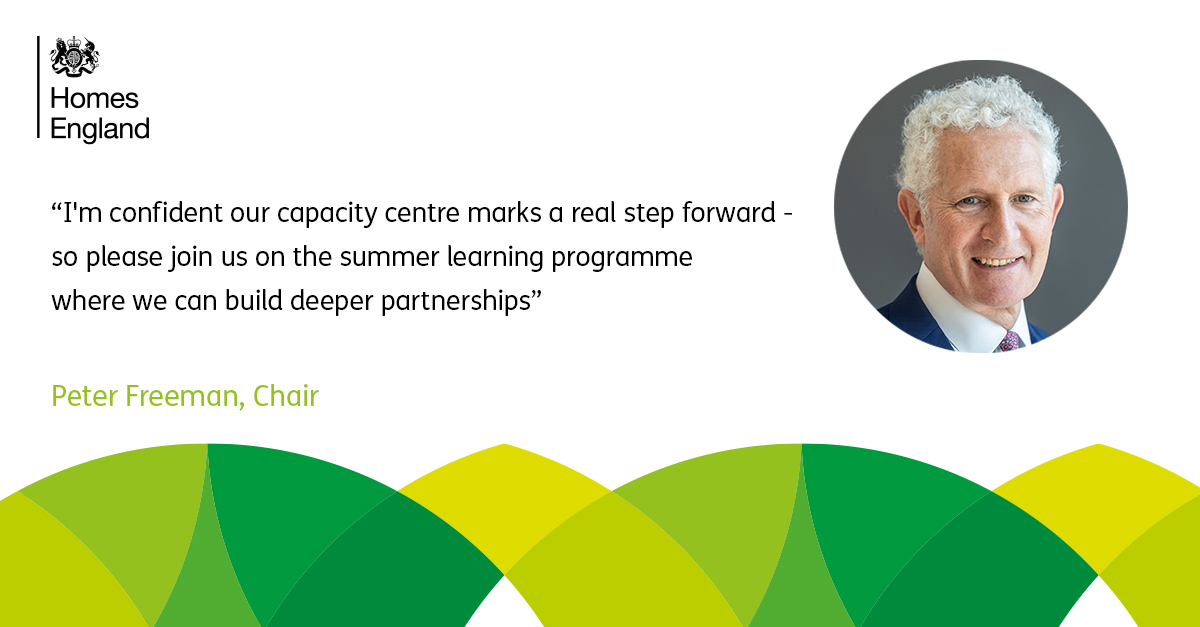 Our Local Government Capacity Centre launches today. This aims to support collaboration between authorities and Homes England, making resources available for local government officers who are passionate about the places in their area. tinyurl.com/3j8n2x9a #MakingHomesHappen