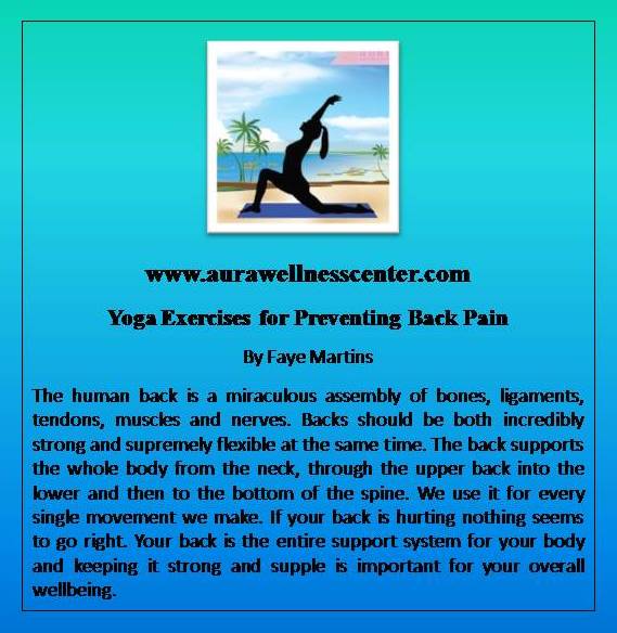 Yoga Exercises for Preventing Back Pain
@PaulJerard 
#yogaexerciseforpreventingbackpain #yogaforbackpain #yoga  #aurawellnesscenter
bit.ly/3wfok4j