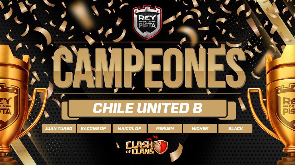 Ya tenemos a nuestros Reyes de la Pista, ayer con una tremenda exhibición de la Bestia Chilena <a href="/Maicoldbpbdp/">MAICOL DP</a>.                                     El equipo CHILE UNITED B, se consagró campeón llevándose los 800$🔥
<a href="/JuanturboC/">JUANTURBO cu</a> <a href="/NashoIMM/">Nashoo</a> <a href="/CocSlack/">Slack_Coc</a> <a href="/micheljam7/">Michelin</a> @BaconsDP